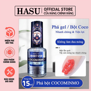 Phá bột coco 2in1 thần tốc - phá sơn gel lạnh - dung tích 15ml - phá bột, gel cực nhanh - chuyên dụngg
