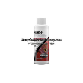 PRIME SEACHEM 100ML, 250ML, 325ML, 500ML - DUNG DỊCH KHỬ ĐỘC TỐ KIM LOẠI NẶNG, KHỬ CLO TRONG NƯỚC CHO HỒ CÁ THỦY SINH