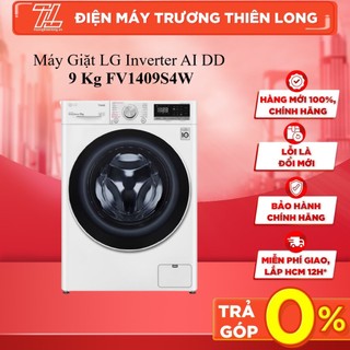 FV1409S4W - MIỄN PHÍ CÔNG LẮP - Máy Giặt LG Inverter AI DD 9 Kg FV1409S4W - GIAO MIỄN PHÍ HCM