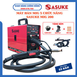 [Thanh Lý] Máy hàn MIG Sasuke 200 5 chức năng bảo hành chính hãng 24 tháng chuyên dùng cho gia đình và thợ