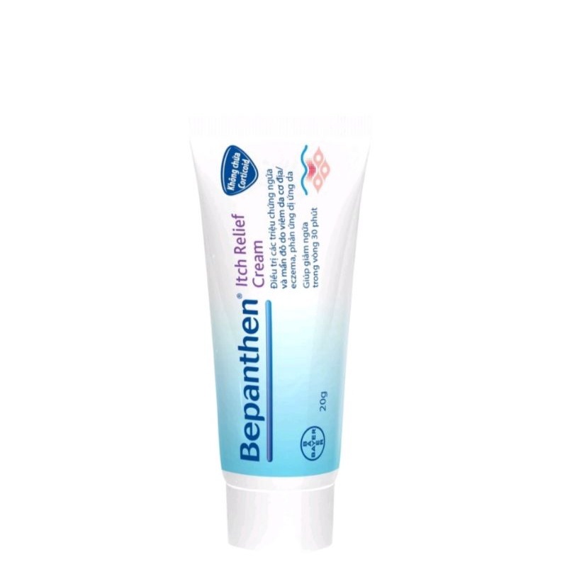 Kem bôi giảm ngứa, mẩn đỏ Bepanthen Itch Relief Cream ⚡ Tặng quà ⚡ Date 12/26 Giảm chàm, khô da, dị ứng