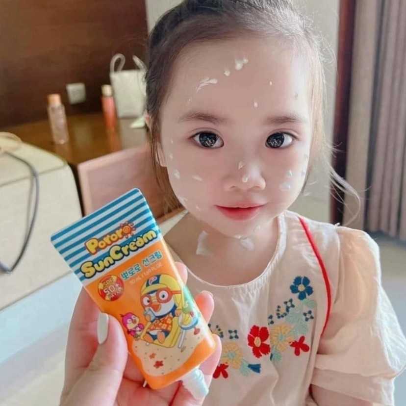 Kem chống nắng trẻ em Pororo Sun Cream SPF50+ PA+++ 50ml mẫu mới 2024