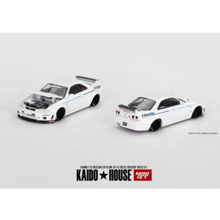 Hobby Store xe mô hình Mini GT x Kaido House #113 1:64 Nissan Skyline GT-R (R33) Greddy GR33 v1