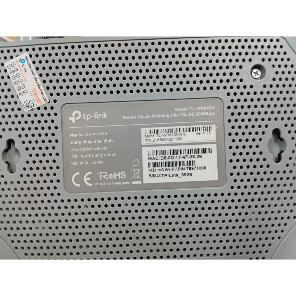 (Hàng Cũ) Bộ Phát Wifi TP.LINK 840N, Tenda N301, Totolink N200RE. | BigBuy360 - bigbuy360.vn