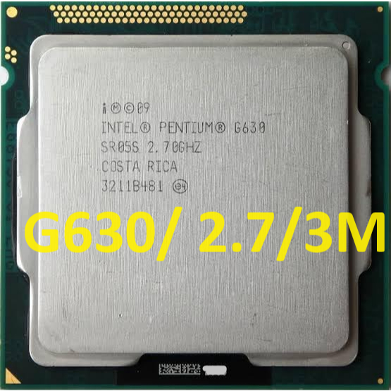 CPU i3 2120, G630 socket 1155 cho main H61 B75 H67
