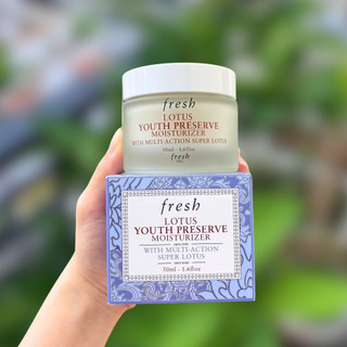 Kem Dưỡng Ẩm Hoa Sen Chống Lão Hoá Fresh Lotus Youth Preserve Moisturizer 50ml