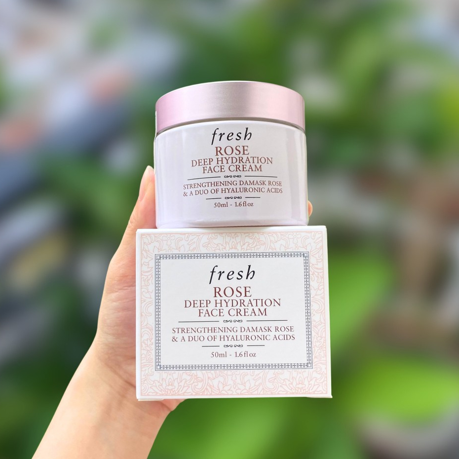 [CHÍNH HÃNG] Kem Dưỡng Ẩm Chuyên Sâu Suốt 24h Fresh Rose Deep Hydration Face Cream Hoa Hồng