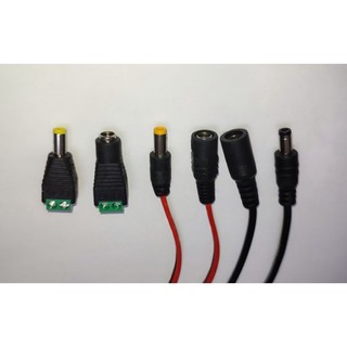 Giắc cắm dc 5v,12,24v 5,5mm x 2,1mm