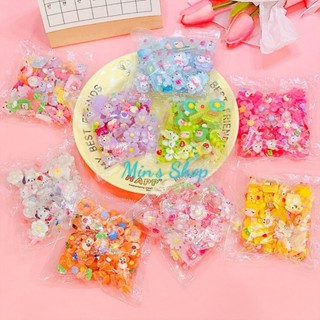 Set 100 charm tone màu trong siêu siêu đẹp