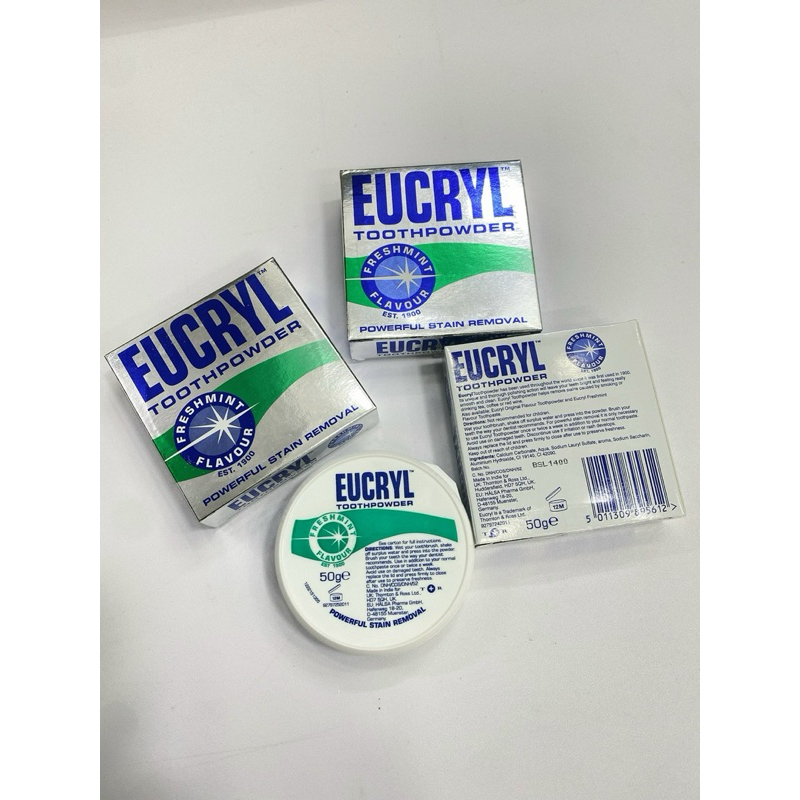 Bột trắng răng #Eucryl của Đức từ năm 1900 - đủ bill