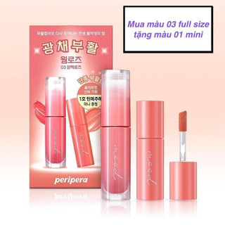 Set son Peripera Ink Mood Glowy Tint