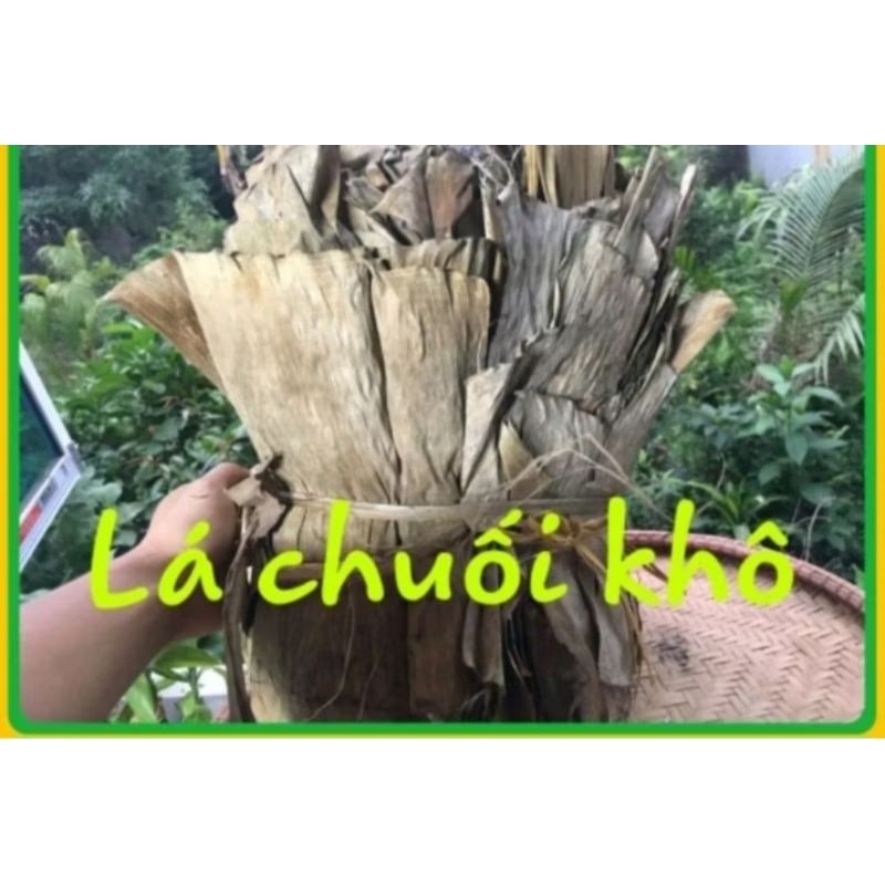 Lá chuối khô 1 ký