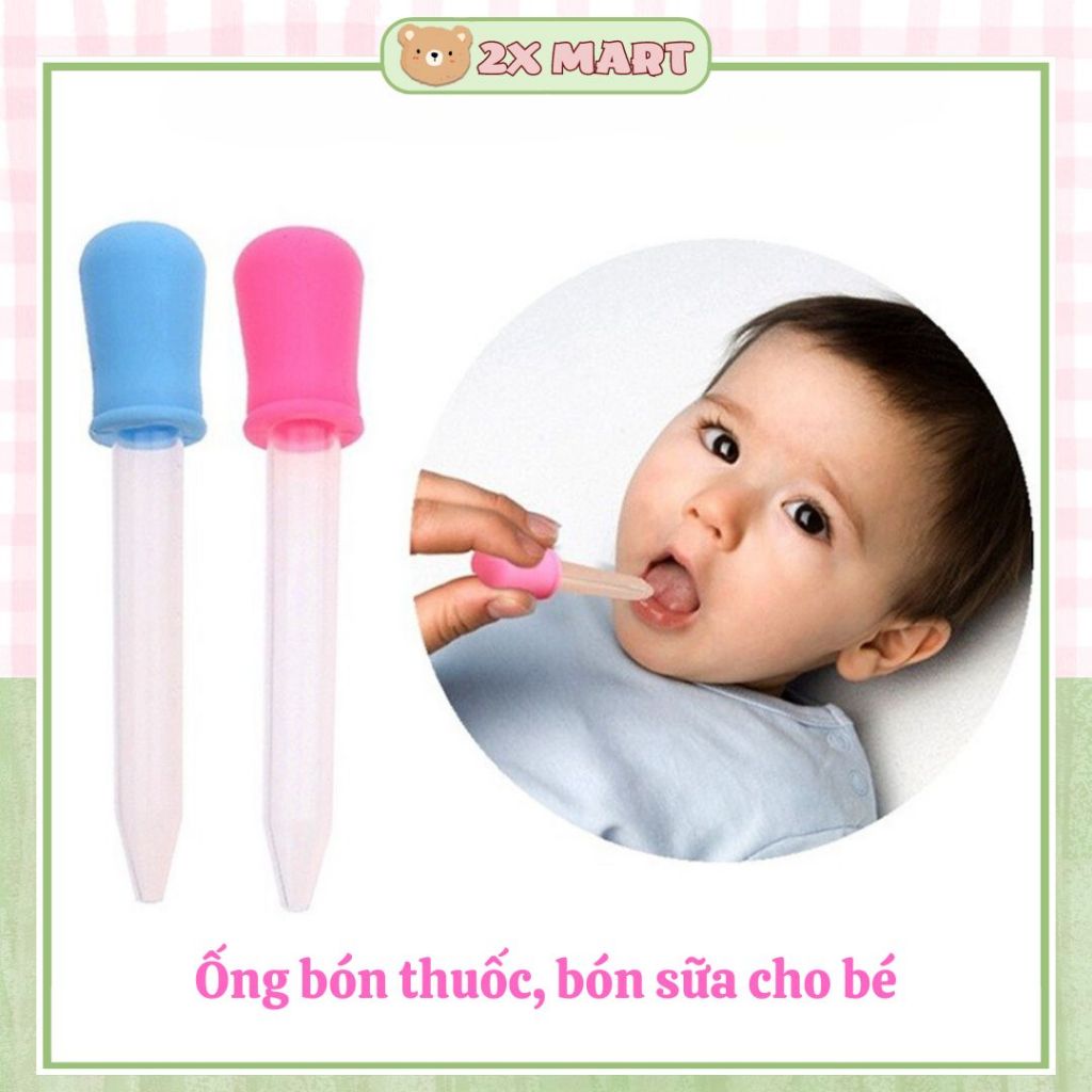 SET 3 Ống bón Sữa, Bón Thuốc 5ml