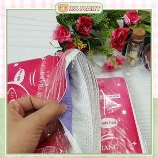 Miếng lót phân xu, tấm lót sơ sinh cao cấp chống thấm 3 lớp Baby Hiền Trang (gói 10-12 miếng). Giấy lót em bé - 2X MART