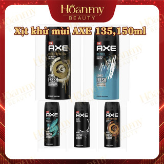 Xịt khử mùi toàn thân axe 135ml, 150ml