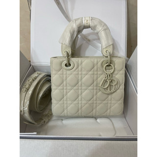 ✅ TÚI CD LADY SUPVIP - Size 17/20/24cm - Da cừu cán [Fullbox NC]