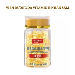 Serum Dưỡng Ẩm Da Mặt VITAMIN E 60 Viên Giúp Dưỡng Ẩm Làm Sáng Da Mang Đến Cho Bạn Làn Da Trắng Hồng Tự Nhiên