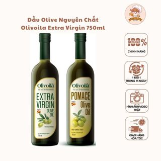  Dầu olive nguyên chất Olivoila Extra Virgin 750ml 