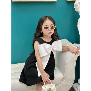 đầm suông nơ cho bé