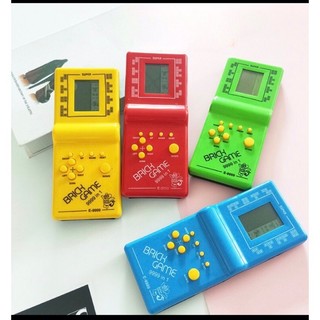 Đồ chơi máy chơi game điện tử xếp gạch, xếp hình (kèm pin)