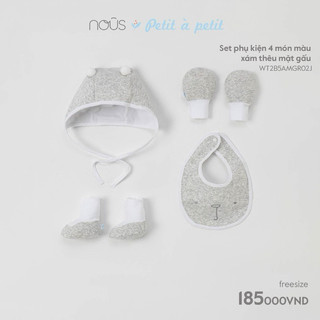  Set phụ kiện, mũ, BTBC cho bé sơ sinh, chất liệu mềm mại, an toàn cho bé