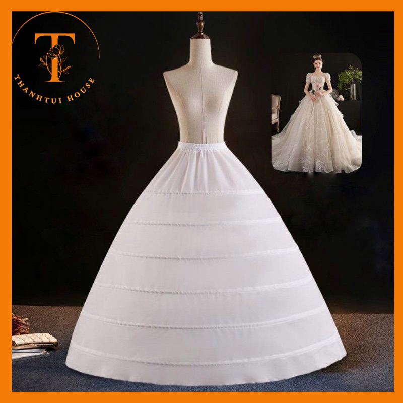 Tùng váy cô dâu tùng 3 tầng, 4 tầng, 6 tầng, 8 tầng