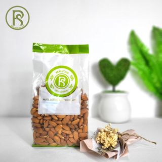 [Combo] 4 Túi 500g Hạt Hạnh Nhân Tươi Làm Sữa & Bánh Giàu Vitamin E, Tốt Cho Tim & Da(Tặng Hạt Chia)