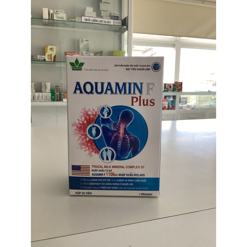 viên uống bổ sung canxi aquamin plus hộp 30 viên