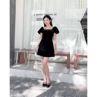 Đầm cổ vuông the c.i.u - razin dress