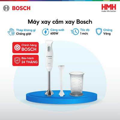 Máy xay thực phẩm cầm tay Bosch MSM26130 - Hàng chính hãng