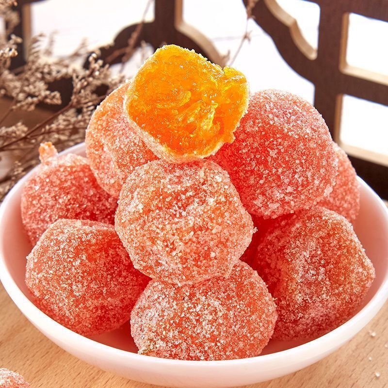 [ Hàng mới ] Combo 1000g Quất đường phèn/ Tắc đường phèn sấy dẻo mềm chua ngọt ăn vặt ngon