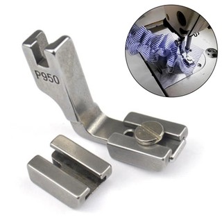 Chân vịt nhún P950 nhún 2 đế, nhún vải lưới, vải ren,nhún 2 tầng dùng cho máy may 1 kim công nghiệp (1 cái)