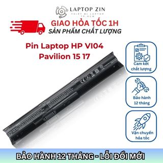Pin Laptop HP VI04 VI04XL V104 4 cell dành cho dòng Pavilion 15 17 HP ENVY 14 15 17 - BH 6 tháng