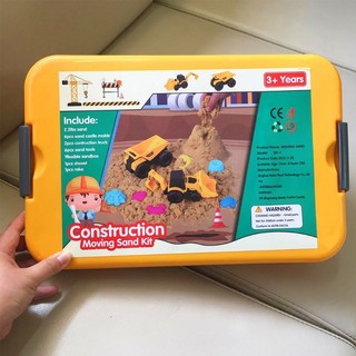  Bộ đồ chơi cát động lực kèm khuôn kèm hộp đựng an toàn cho bé khi sử dụng 