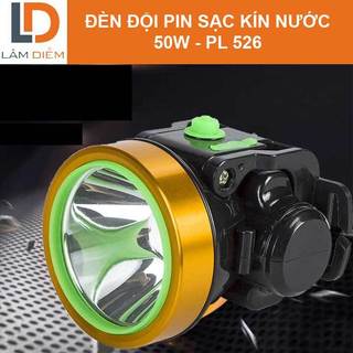 ĐÈN PIN SẠC ĐEO ĐẦU SIÊU SÁNG CÔNG SUẤT 50W [ HÀNG CHUẨN] PL 525 -526