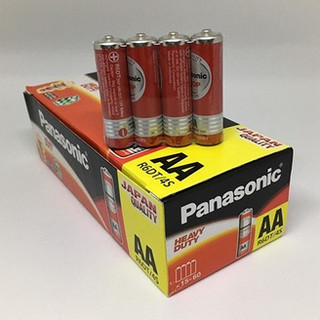 Pin AA,AAA Panasonic tiểu màu đỏ R6DT-4S