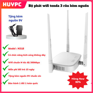 Bộ phát Wifi Tenda 3 râu đã qua sử dụng chất lượng tốt