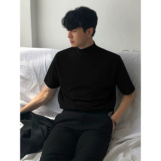 Áo thun cổ cao 3 phân cao cấp Unisex(2 màu)