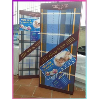 Đệm bông ép trắng tinh khiết việt hàn -giao hàng nhanh- tại xưởng- bảo hành 5 năm.