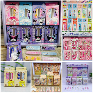 Set băng dán cá nhân urgo hoạt hình sanrio dễ thương, miếng dán urgo hoạt hình kuromi, băng cá nhân gấu dâu khử trùng