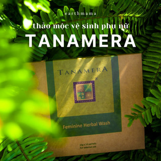 [EARTHMAMA] Thảo Mộc Vệ Sinh Phụ Nữ Tanamera 14 Gói/Hộp