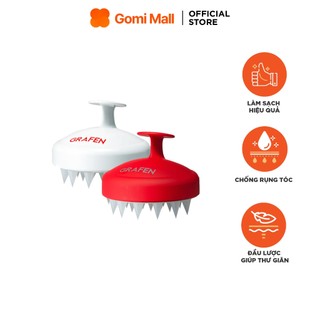 Lược Gội Đầu Đa Năng Chăm Sóc Da Đầu Hiệu Quả Loại sạch Gàu Chống Rụng Tóc Grafen Edge Finger GomiMall