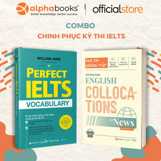 Sách - Lẻ/Combo Chinh Phục Kỳ Thi Ielts: English Collocations In News - Đọc Tin Không Vấp + Perfect Ielts Vocabulary