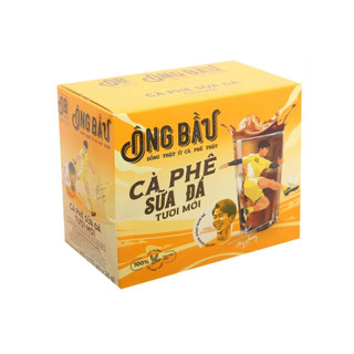 Cà phê sữa đá ông bầu mới hộp 240g
