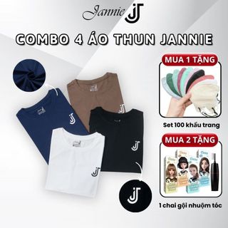 Set 4 áo cộc tay nam nhiều màu hình trước ngực chất cotton co giãn mềm mát thấm hút mồ hôi