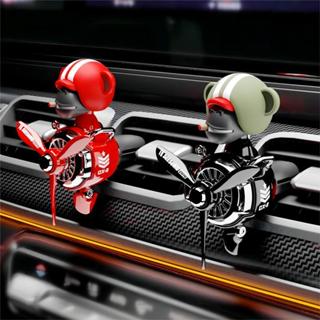 Sáp Thơm Ô Tô Kẹp Cửa Gió Điều Hoà - Người Nhện Lái Máy Bay, Chó Husky, Chó Pit Bull, Mèo Kitty, Gấu Hikii[Hàng Cao Cấp]