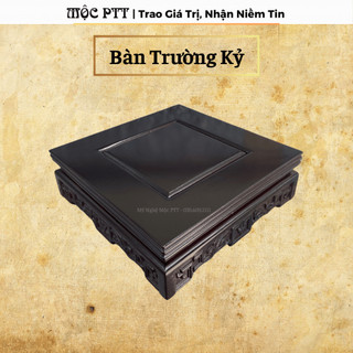Bàn trường kỷ màu cổ gỗ hương đá kích thước 20 x 20 , 25 x 25 , 25 x 35 , 30 x 40 , 35 x 50 , 35 x 60 , 40 x 60 cao 8 cm