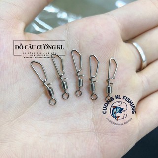 Khóa câu cá không cần mở - 5 cái màu trắng