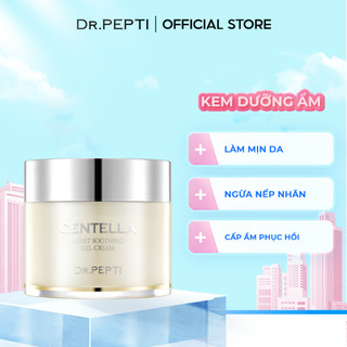 Kem Dưỡng Ẩm Chiết Xuất Rau Má Làm Dịu Da Dr.Pepti Centella Moist Soothing Gel Cream 70ml