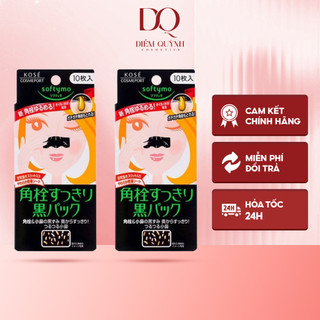 MIếng dán lột mụn mũi Kose Nhật Bản hộp 10 miếng